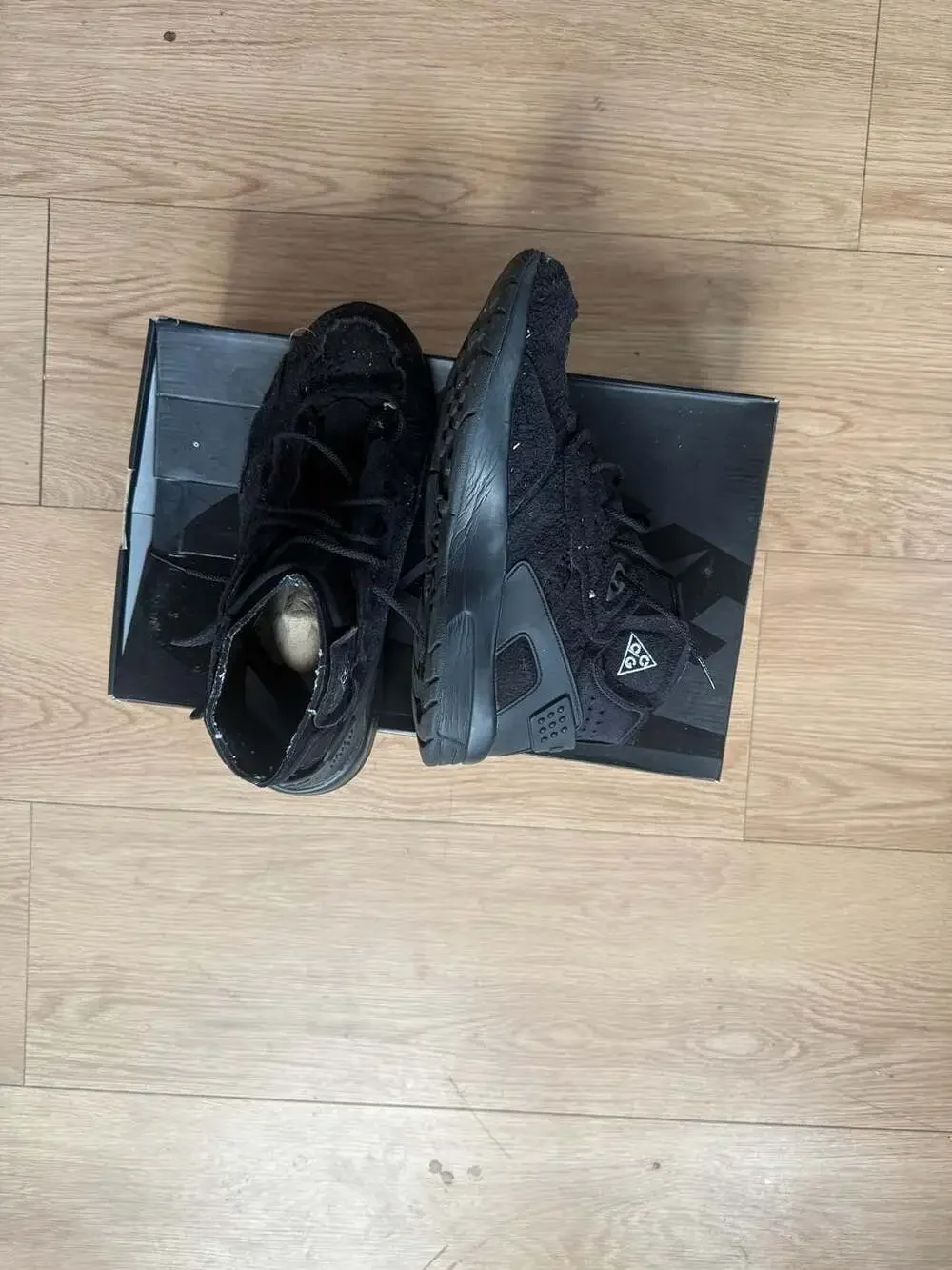 Nike x Comme des Garçons ACG Air Mowabb Black Sneakers